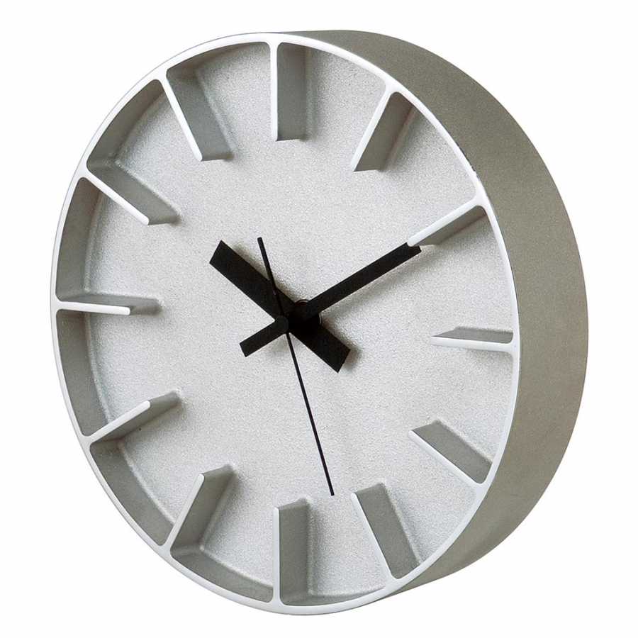 Lemnos Edge Wall Clock - Aluminium